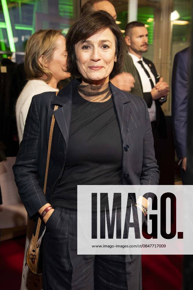 Sandra Maischberger as a guest at the NRW reception at the 76 Berlinale 2026 in the Representation of the State of North Rhine-Westphalia to the Federal Government, on Sunday 15 02 2026 in Berlin Berlin Germany