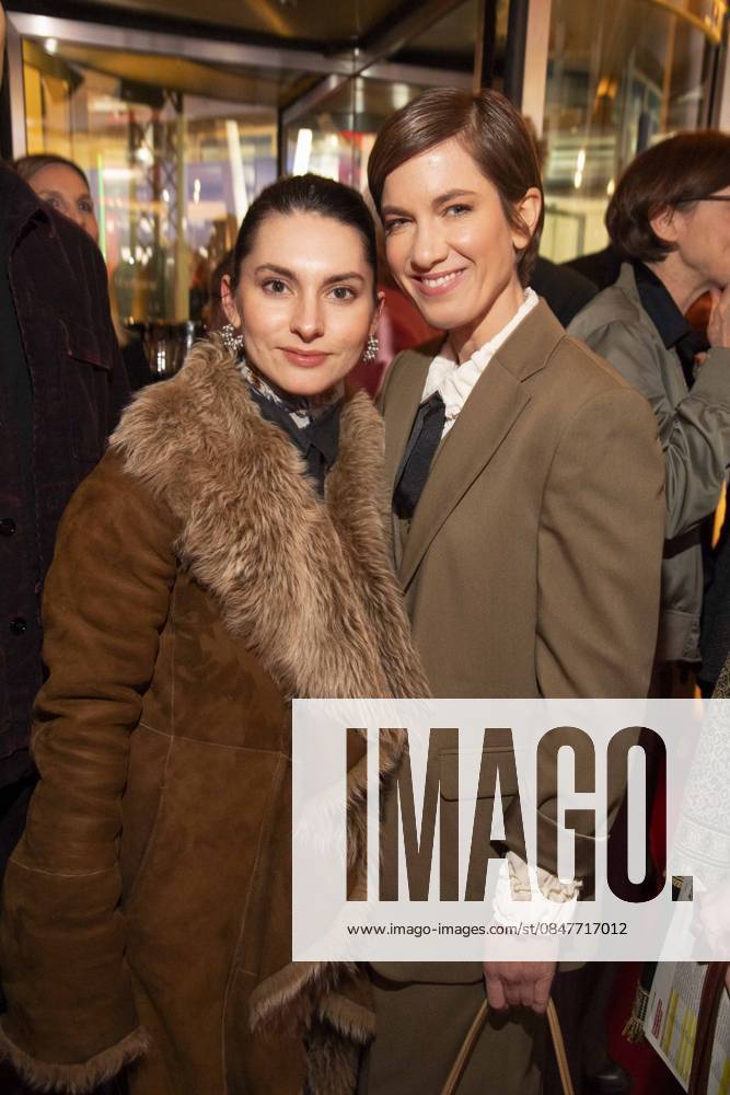 Romina Kueper and Isabell Horn as guests at the NRW reception at the 76 Berlinale 2026 in the Representation of the State of North Rhine-Westphalia to the Federal Government, on Sunday 15 02 2026 in Berlin Berlin Germany