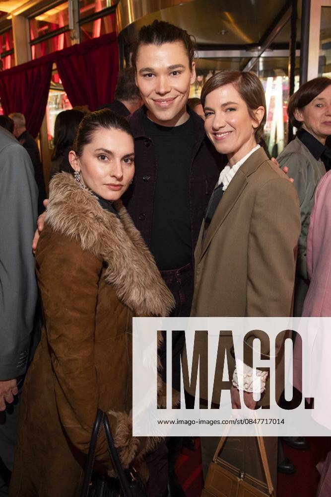 Romina Kueper, Helge Mark Lodder and Isabell Horn as guests at the NRW reception at the 76 Berlinale 2026 at the Representation of the State of North Rhine-Westphalia to the Federal Government,on Sunday 15 02 2026 in Berlin Berlin Germany