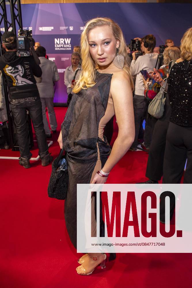 Helena Zengel as a guest at the NRW Reception at the 76 Berlinale 2026 at the Representation of the State of North Rhine-Westphalia to the Federal Government, on Sunday 15 02 2026 in Berlin Berlin Germany