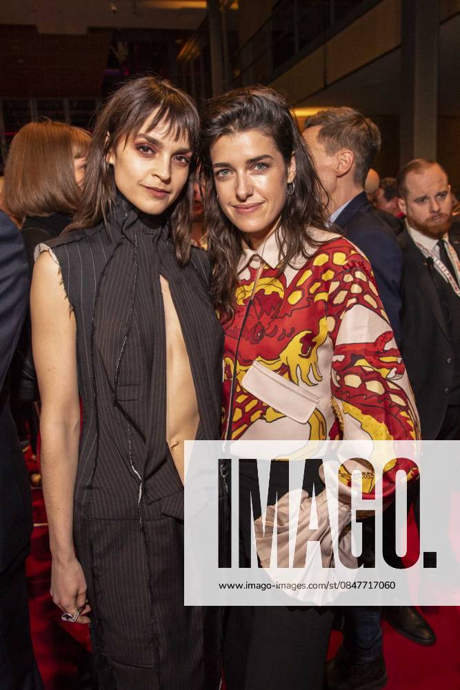 Luise Befort and Marie Nasemann as guests at the NRW reception at the 76 Berlinale 2026 in the Representation of the State of North Rhine-Westphalia to the Federal Government, on Sunday 15 02 2026 in Berlin Berlin Germany