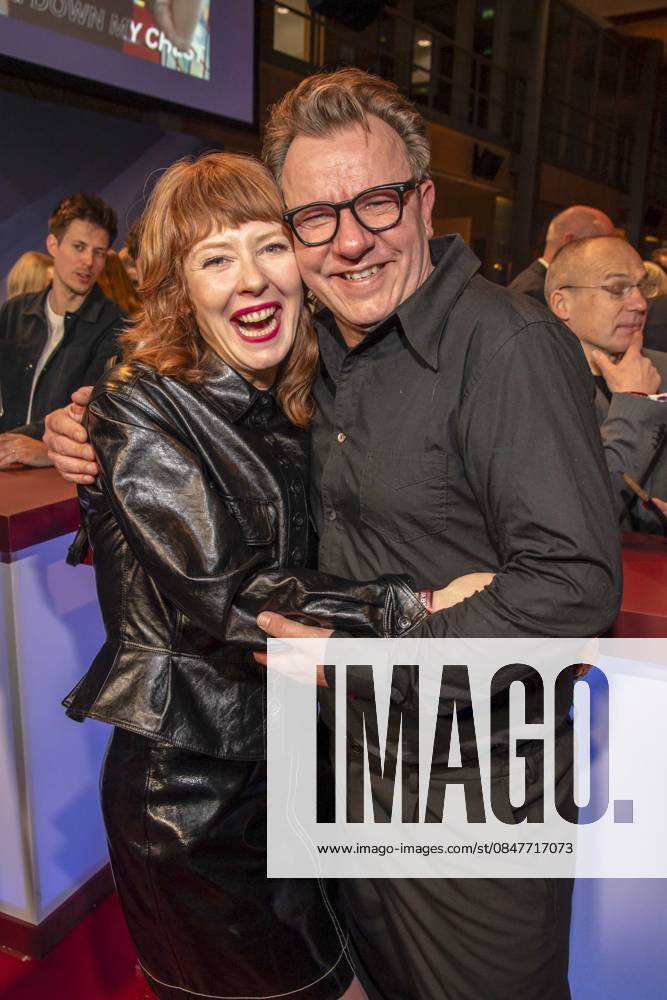 Sarah Bauerett and Ronald Kukulies as guests at the NRW reception at the 76 Berlinale 2026 in the Representation of the State of North Rhine-Westphalia to the Federal Government, on Sunday 15 02 2026 in Berlin Berlin Germany