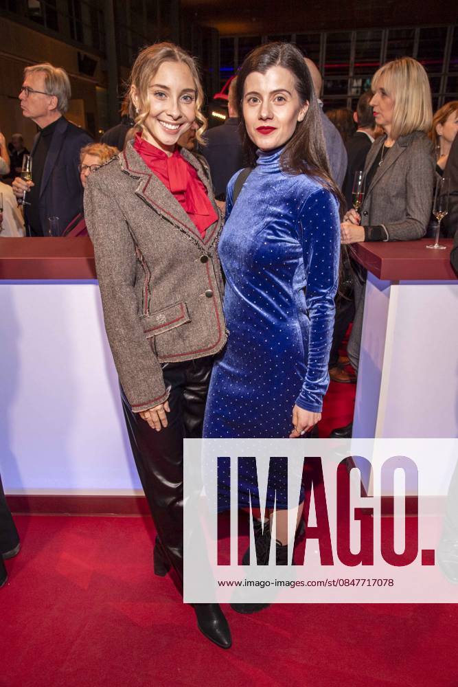 Julie Deluz and Loredana Linglauf as guests at the NRW reception at the 76 Berlinale 2026 in the Representation of the State of North Rhine-Westphalia to the Federal Government, on Sunday 15 02 2026 in Berlin Berlin Germany