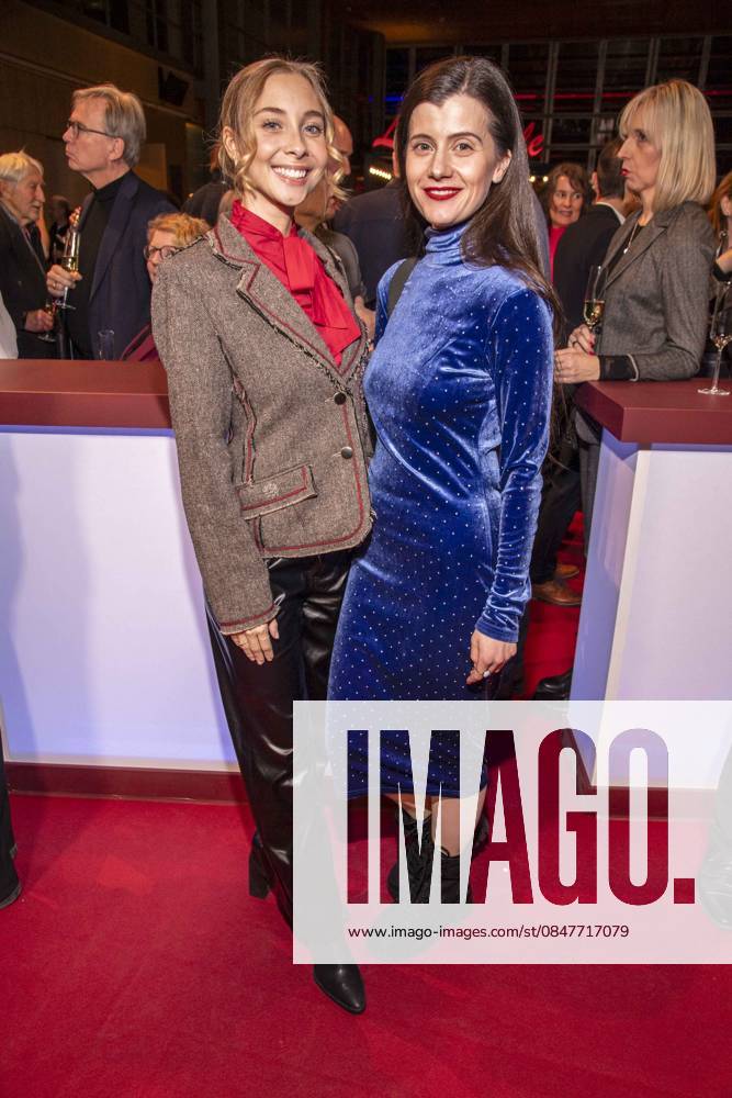 Julie Deluz and Loredana Linglauf as guests at the NRW reception at the 76 Berlinale 2026 in the Representation of the State of North Rhine-Westphalia to the Federal Government, on Sunday 15 02 2026 in Berlin Berlin Germany