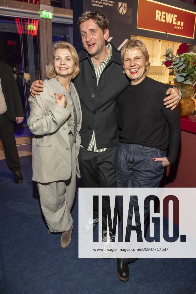 Annette Frier, Sebastian Schwarz and Cordula Stratmann as guests at the NRW reception at the 76 Berlinale 2026 at the Representation of the State of North Rhine-Westphalia to the Federal Government,on Sunday 15 02 2026 in Berlin Berlin Germany