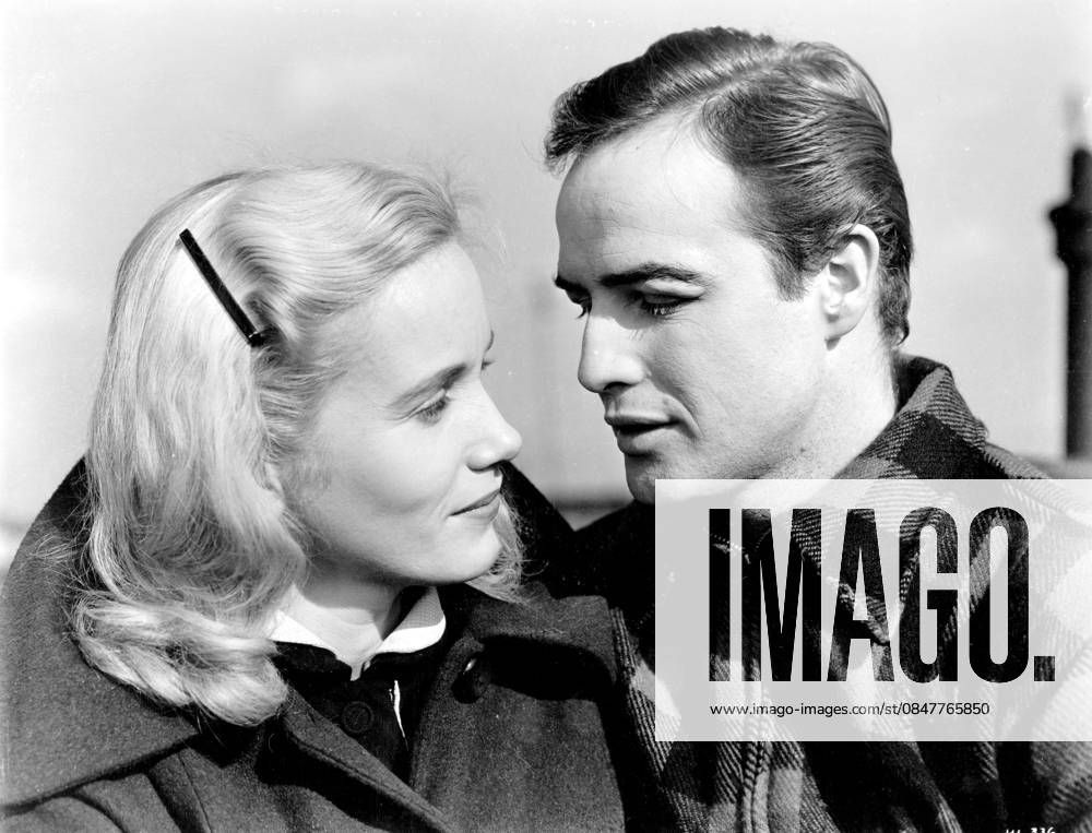 On the Water Front Movie Stills Jul 28, 1954; Los Angeles, CA, USA; Actor MARLON BRANDO stars as Terry malloy and EVA MARIE SAINT as Edie Doyle in the Columbia Pictures classic, On the Water Front. Los Angeles CA USA