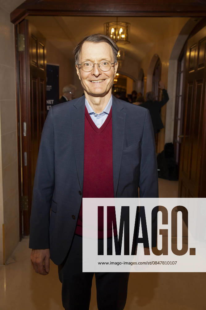 Karl Lauterbach ex Minister of Health as guest at the Cinema For Peace Gala 2026 at the Hotel Adlon Kempinski on 16 02 2026 in Berlin Berlin Germany