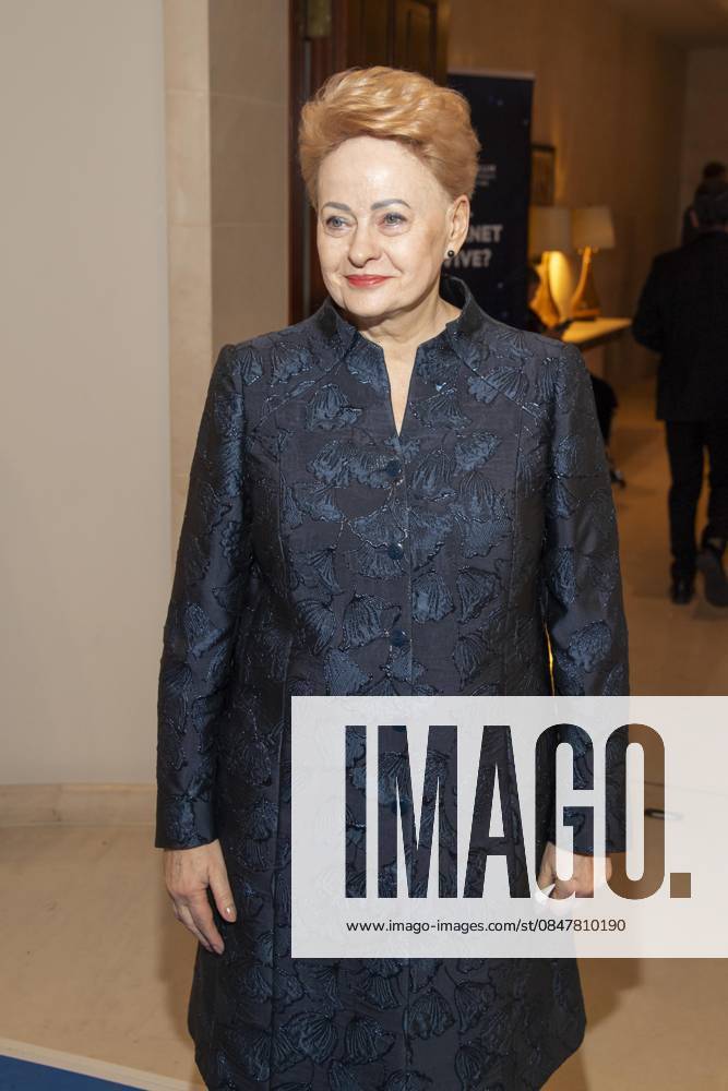 Dalia Grybauskaite Lithuanian politician as guest at the Cinema For Peace Gala 2026 at the Hotel Adlon Kempinski on 16 02 2026 in Berlin Berlin Germany