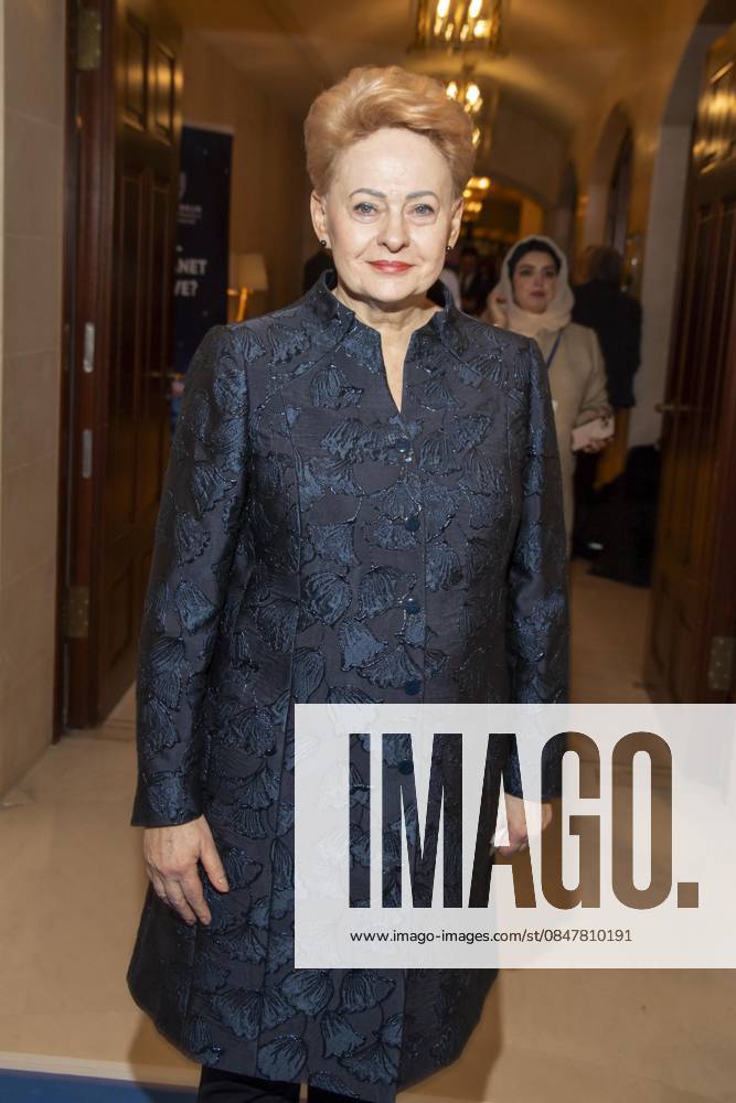Dalia Grybauskaite Lithuanian politician as guest at the Cinema For Peace Gala 2026 at the Hotel Adlon Kempinski on 16 02 2026 in Berlin Berlin Germany