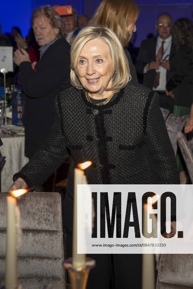 Hillary Diane Rodham Clinton US American politician of the Democratic Party Author guest at the Cinema For Peace Gala 2026 at the Hotel Adlon Kempinski on February 16, 2026 in Berlin Berlin Germany