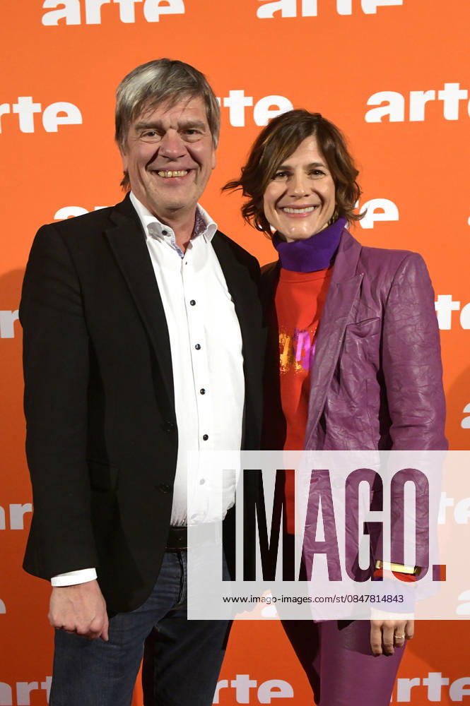 Wolfgang Bergmann and Christina Hecke at the ARTE reception as part of the Berlinale 2026 at the Akademie der Künste on Pariser Platz Berlin, 16 02 2026 Foto:xM.xBehrensx xFuturexImagex arte_6240