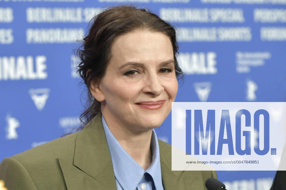 Juliette Binoche at the press conference for the feature film Queen at Sea at the Berlinale 2026 76 Berlin International Film Festival at the Hotel Grand Hyatt Berlin, 17 02 2026 Foto:xM.xBehrensx xFuturexImagex queen_6236