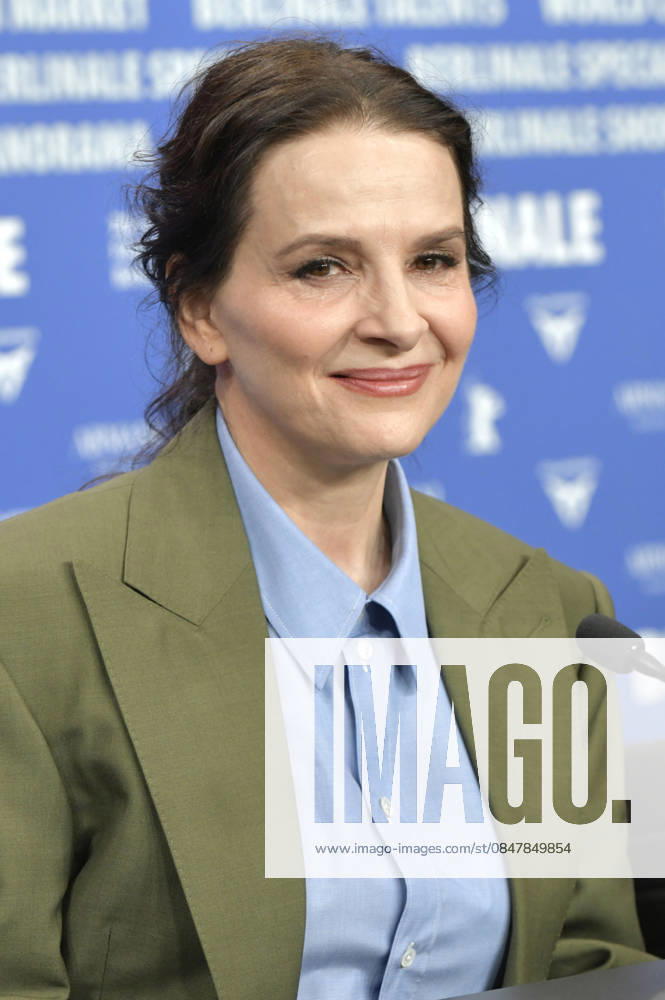 Juliette Binoche at the press conference for the feature film Queen at Sea at the Berlinale 2026 76 Berlin International Film Festival at the Hotel Grand Hyatt Berlin, 17 02 2026 Foto:xM.xBehrensx xFuturexImagex queen_6237