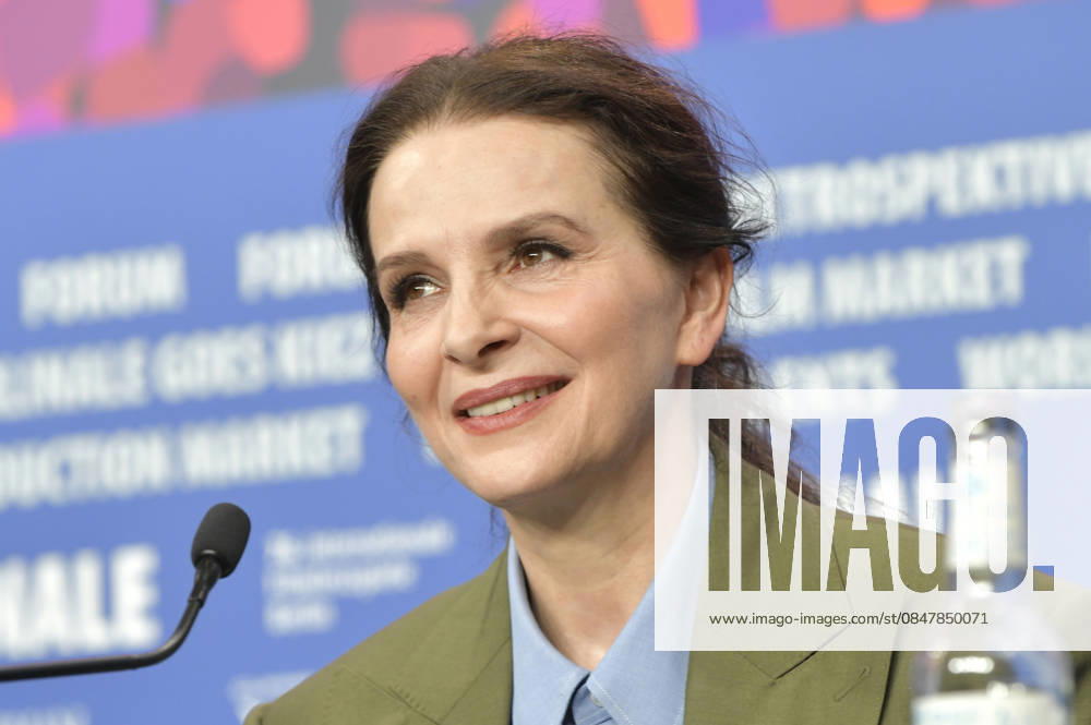 Juliette Binoche at the press conference for the feature film Queen at Sea at the Berlinale 2026 76 Berlin International Film Festival at the Hotel Grand Hyatt Berlin, 17 02 2026 Foto:xM.xBehrensx xFuturexImagex queen_6257