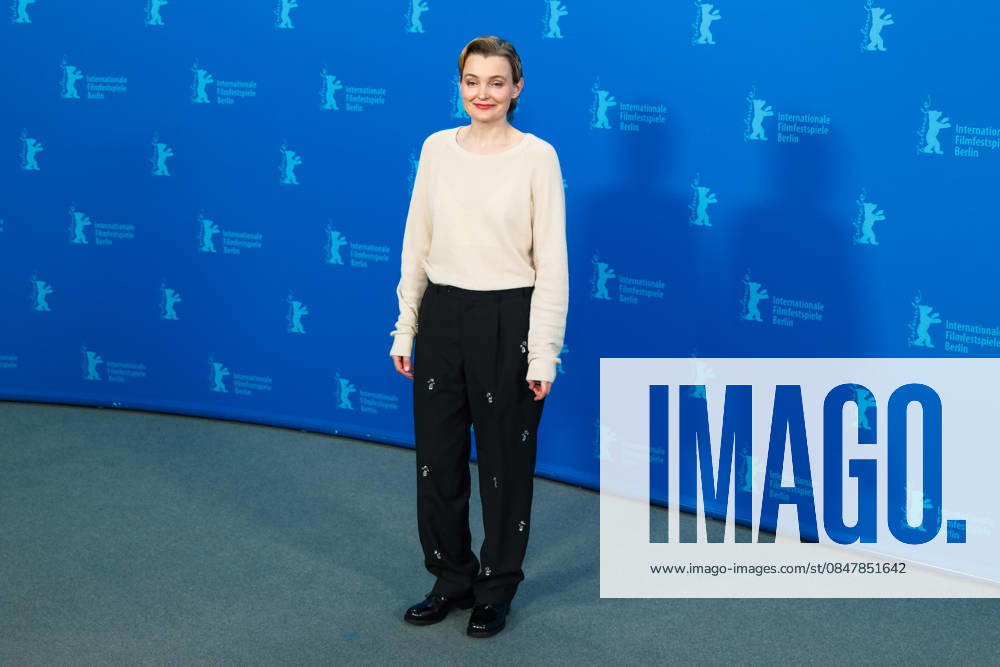 Photocall for My Wife Cries , Grand Hyatt Berlin, Berlin, Germany Birte Schnöink poses at the Photocall for My Wife Cries during Berlinale (Berlin Film Festival) at Grand Hyatt Berlin, Berlin, , Germany on 17 February 2026., Credit:Julie Edwards Avalon