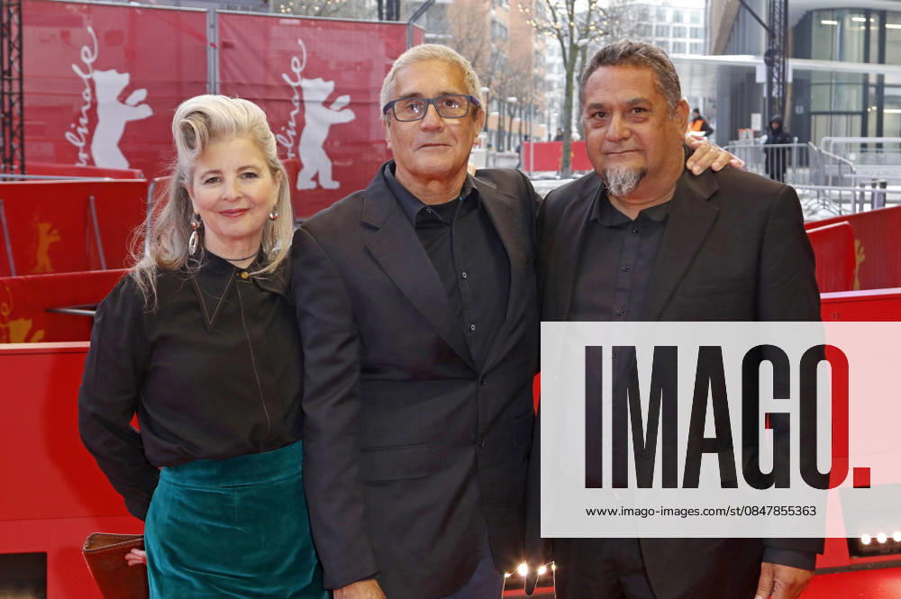 Guest, Steven McGregor and David Tranter at the premiere of the feature film Wolfram at the Berlinale 2026 76 Berlin International Film Festival at the Berlinale Palast Berlin, 17 02 2026 Foto:xC.xTamckex xFuturexImagex wolfram_6239