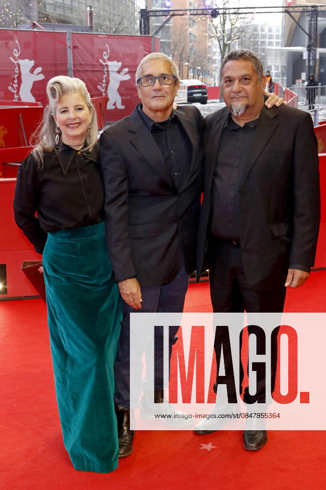 Guest, Steven McGregor and David Tranter at the premiere of the feature film Wolfram at the Berlinale 2026 76 Berlin International Film Festival at the Berlinale Palast Berlin, 17 02 2026 Foto:xC.xTamckex xFuturexImagex wolfram_6240