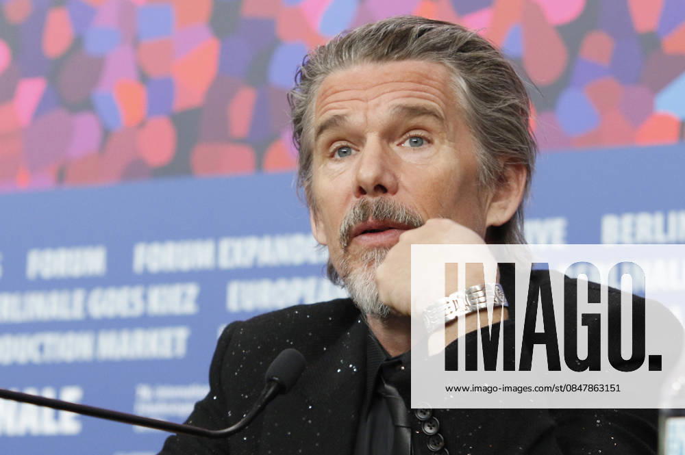 Ethan Hawke at the press conference for the feature film The Weight at the Berlinale 2026 76 Berlin International Film Festival at the Hotel Grand Hyatt Berlin, 17 02 2026 Foto:xC.xTamckex xFuturexImagex weight_6232