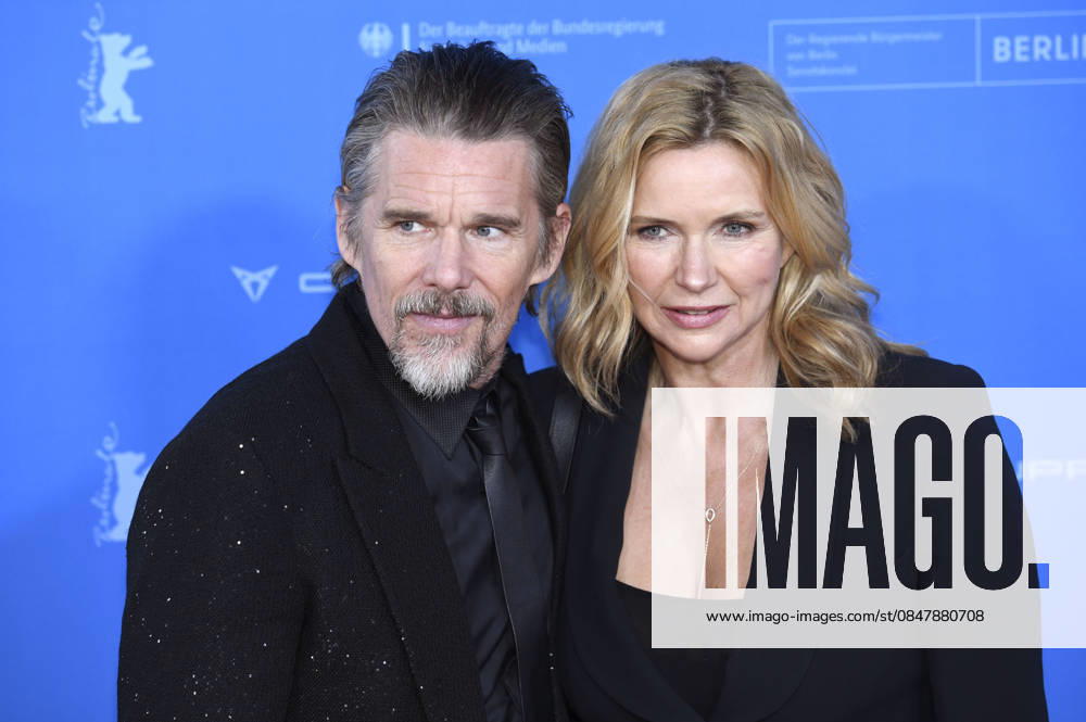 Ethan Hawke and Veronica Ferres at the premiere of the feature film The Weight The Weight Gold Rush at the Berlinale 2026 76 Berlin International Film Festival at the Zoo Palast Berlin, 17 02 2026 Foto:xC.xNiehausx xFuturexImagex weight_6307