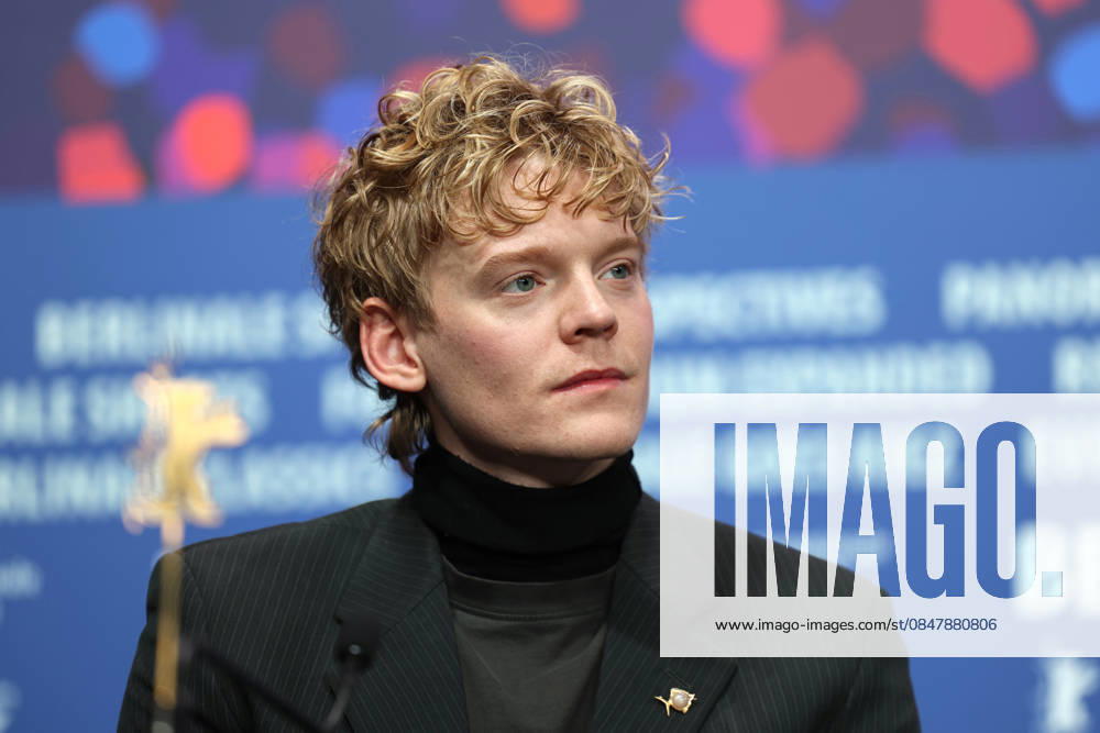 The 76 Berlinale Film Festival is taking place in Berlin from February 12 to 22, 2026. The Weight fim press conference. Lucas Lynggaard Tonnesen answering journalists questions. Berlin Germany - ZUMAt227 20260217_zip_t227_013