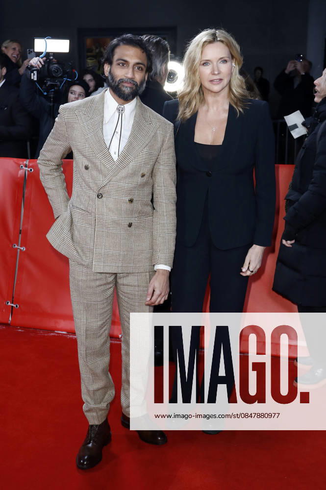Avi Nash and Veronica Ferres at the premiere of the feature film The Weight The Weight Gold Rush at the Berlinale 2026 76 Berlin International Film Festival at the Zoo Palast Berlin, 17 02 2026 Foto:xC.xTamckex xFuturexImagex weight_6332