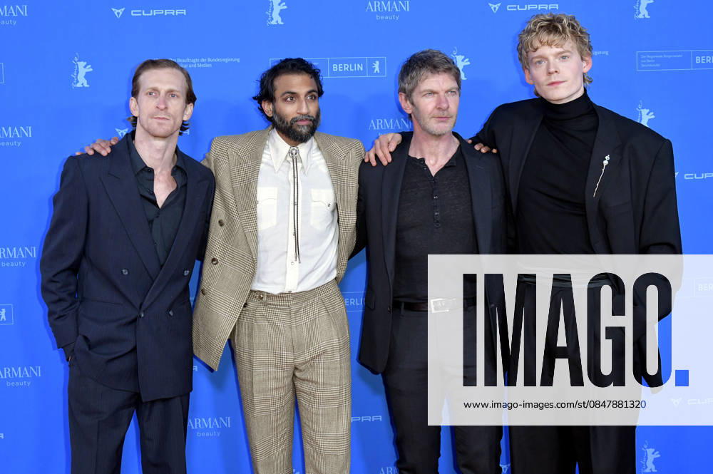 Austin Amelio, Avi Nash, Sam Hazeldine and Lucas Lynggaard Tonnesen at the premiere of the feature film The Weight The Weight Gold Rush at the Berlinale 2026 76 Berlin International Film Festival at the Zoo Palast Berlin, 17 02 2026 Foto:xM.xBehrensx xFuturexImagex weight_6376