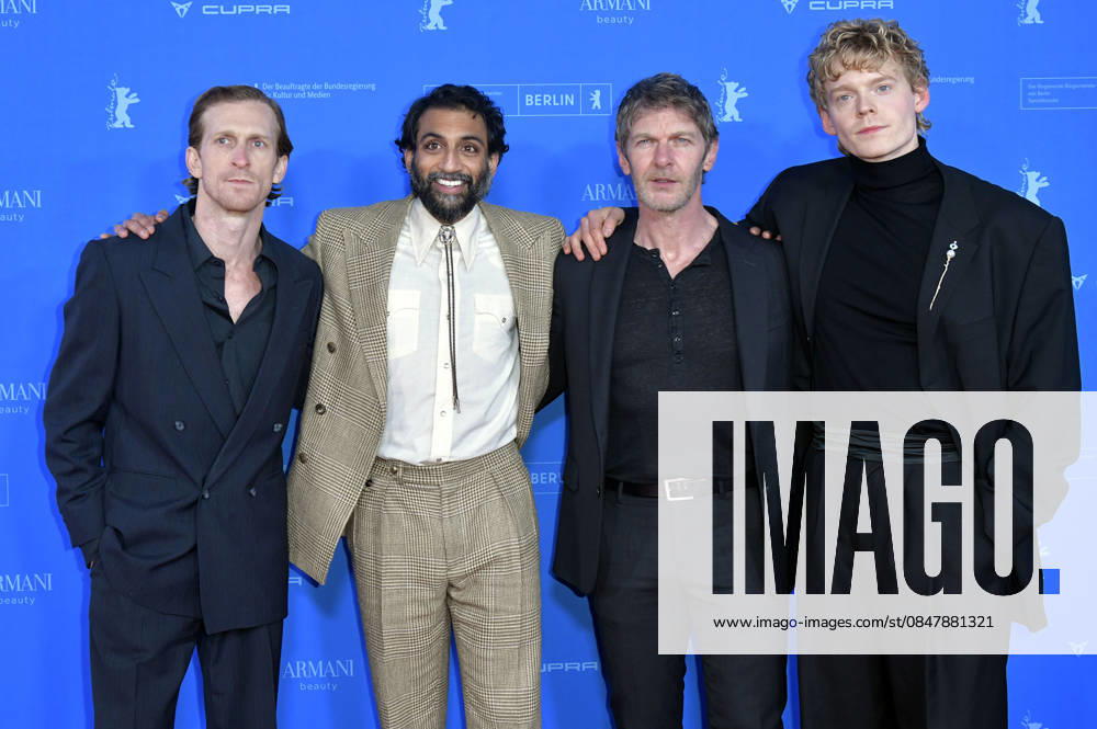 Austin Amelio, Avi Nash, Sam Hazeldine and Lucas Lynggaard Tonnesen at the premiere of the feature film The Weight The Weight Gold Rush at the Berlinale 2026 76 Berlin International Film Festival at the Zoo Palast Berlin, 17 02 2026 Foto:xM.xBehrensx xFuturexImagex weight_6377
