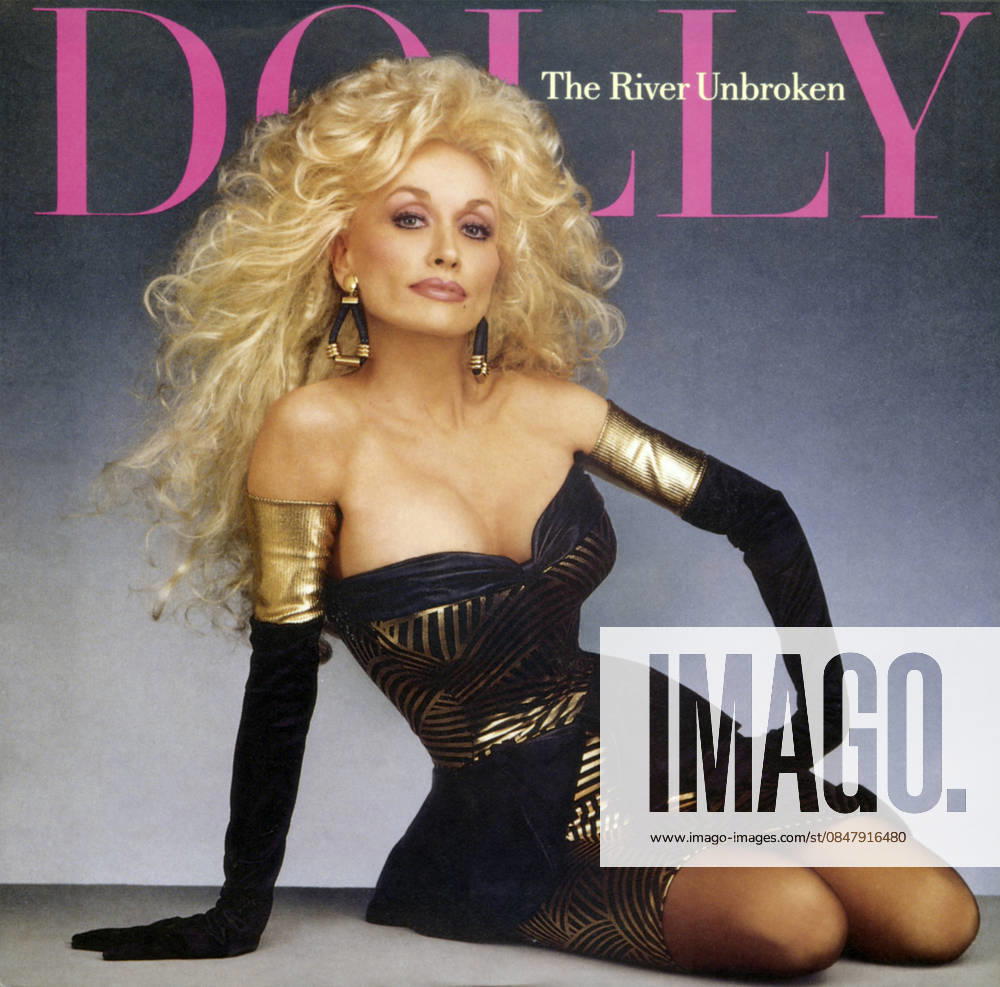 Dolly Parton picture sleeve for her 63 country hit The River Unbroken 1987 ** B.D.M.