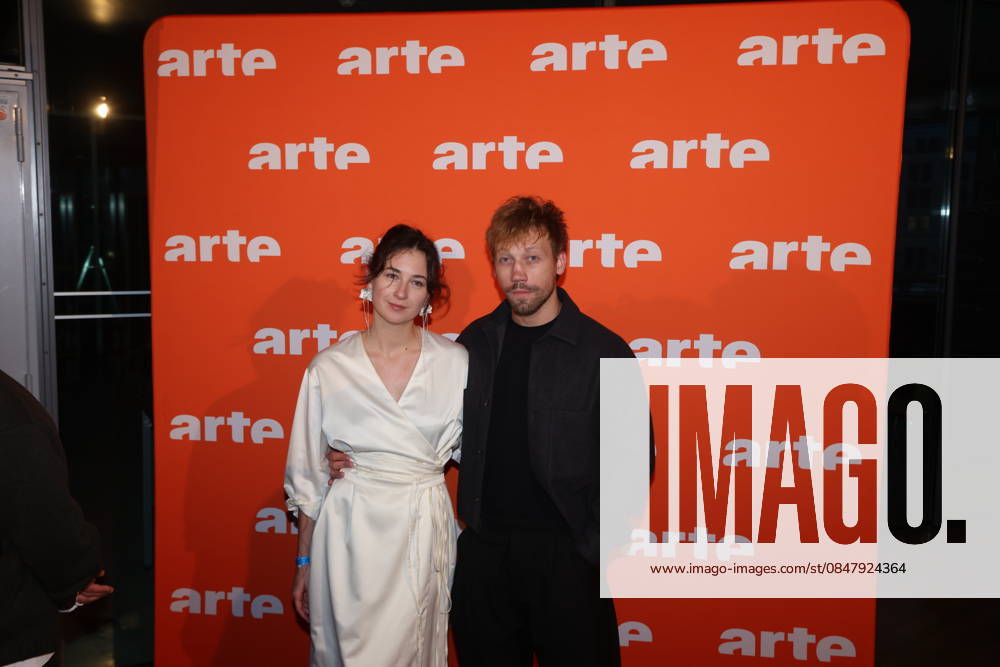Alexander Kuznetsov and company at the ARTE reception as part of the Berlinale 2026 at the Akademie der Künste on Pariser Platz Berlin
