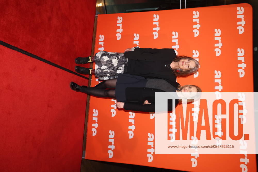 Angela Winkler and Laura Tonke at the ARTE reception as part of the Berlinale 2026 at the Akademie der Künste on Pariser Platz Berlin