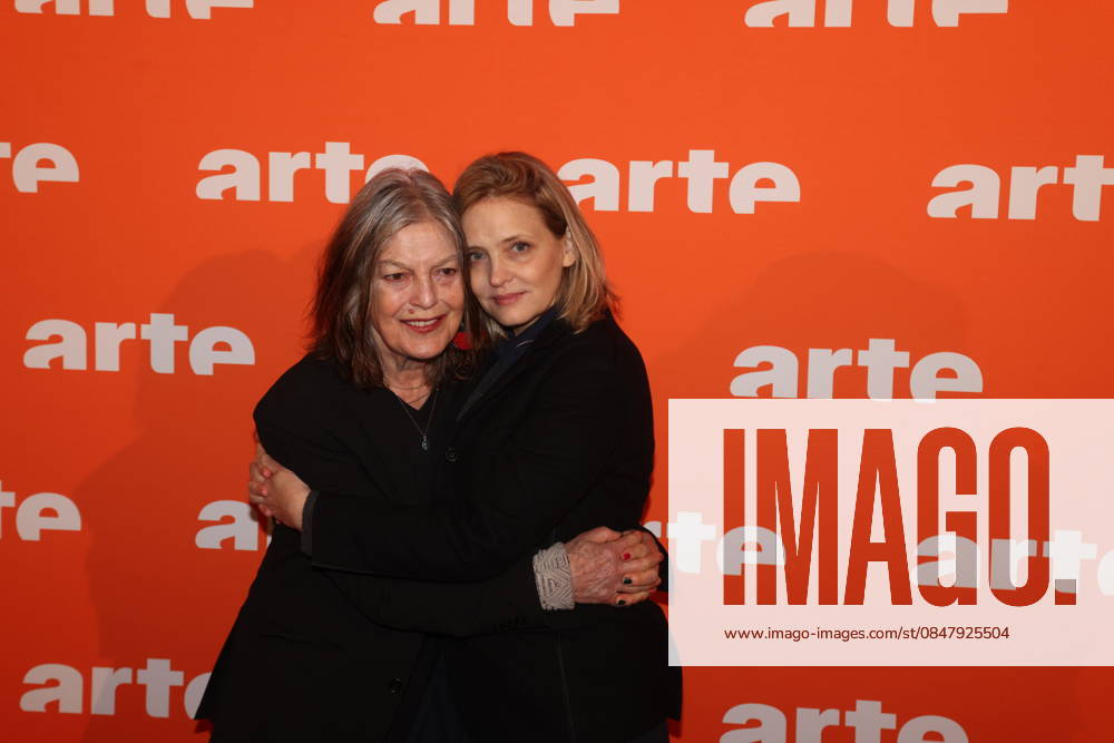 Angela Winkler and Laura Tonke at the ARTE reception as part of the Berlinale 2026 at the Akademie der Künste on Pariser Platz Berlin