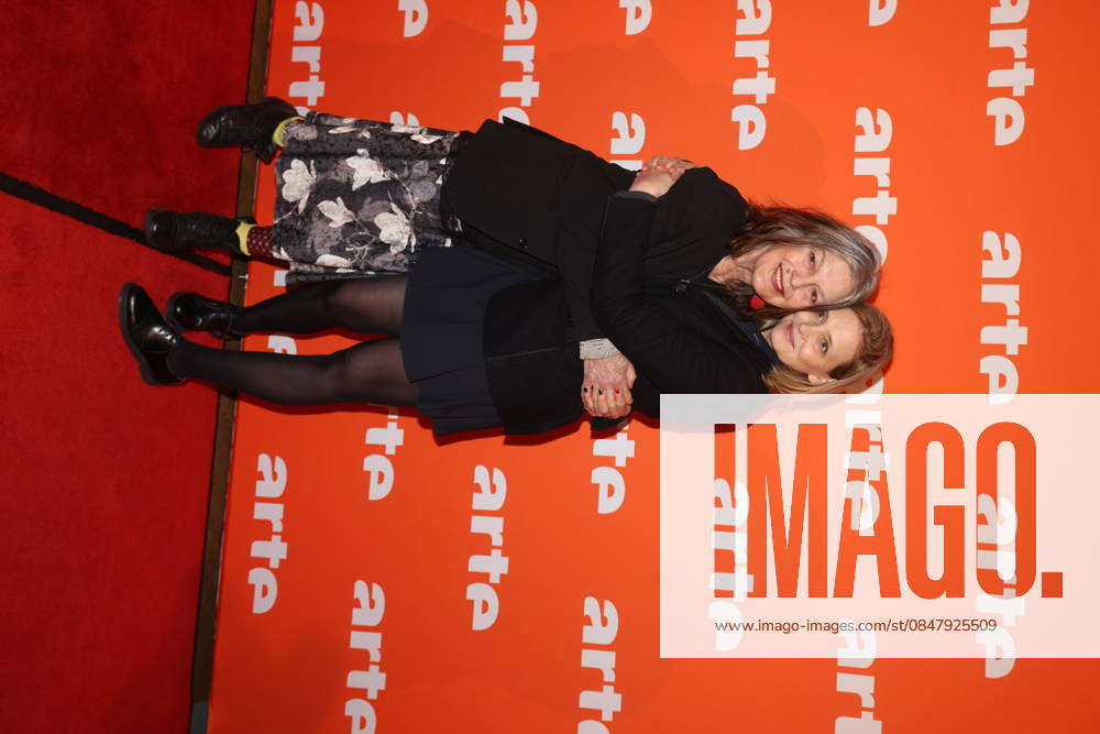 Angela Winkler and Laura Tonke at the ARTE reception as part of the Berlinale 2026 at the Akademie der Künste on Pariser Platz Berlin