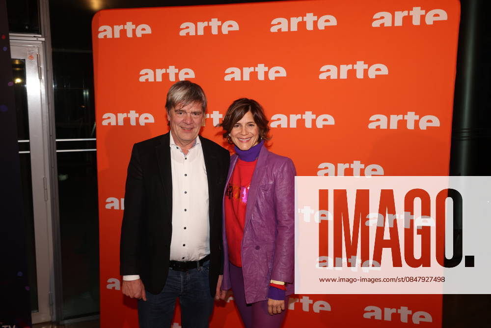 Wolfgang Bergmann and Christina Hecke at the ARTE reception as part of the Berlinale 2026 at the Akademie der Künste on Pariser Platz Berlin