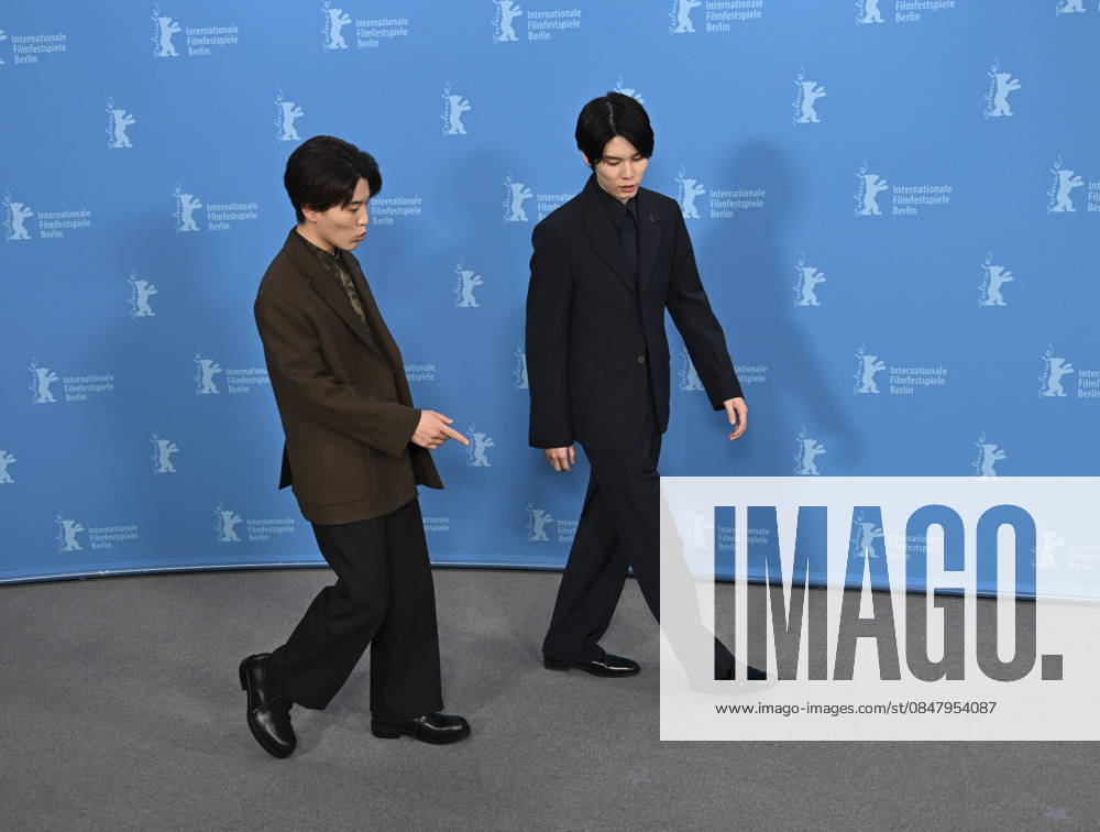 76th Berlin International Film Festival BERLIN, GERMANY - FEBRUARY 18: Actors Miyu Irino (L) and Riku Hagiwara (R) of A New Dawn pose for photographers during the 76th Berlinale in Berlin, Germany, on February 18, 2026. Halil Sagirkaya Anadolu Berlin Germany. Editorial use only. Please get in touch for any other usage.
