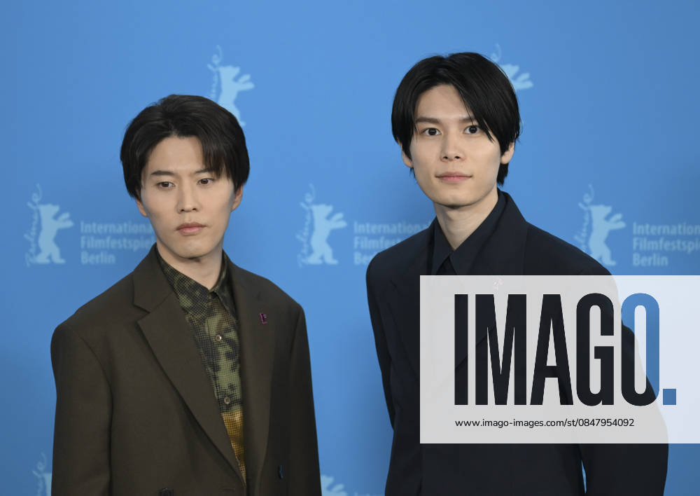 76th Berlin International Film Festival BERLIN, GERMANY - FEBRUARY 18: Actors Miyu Irino (L) and Riku Hagiwara (R) of A New Dawn pose for photographers during the 76th Berlinale in Berlin, Germany, on February 18, 2026. Halil Sagirkaya Anadolu Berlin Germany. Editorial use only. Please get in touch for any other usage.