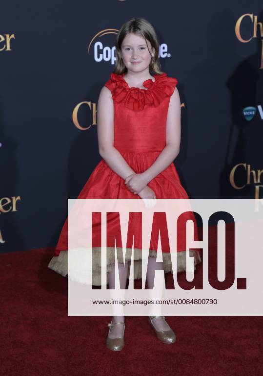 U.S. - 30 July 2018 - Burbank, California - Bronte Carmichael. Premiere of Disney s Christopher Robin held at Walt Disney Studios. Photo Credit: PMA AdMedia U.S. - ZUMAa123 20180730_zaa_a123_090