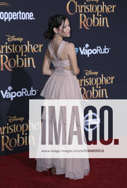 U.S. - 30 July 2018 - Burbank, California - Jenna Ortega. Premiere of Disney s Christopher Robin held at Walt Disney Studios. Photo Credit: PMA AdMedia U.S. - ZUMAa123 20180730_zaa_a123_141