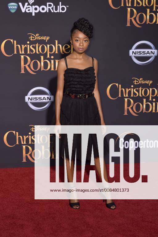 Skai Jackson at the premiere of the movie Christopher Robin at Walt Disney Studios Burbank 30 07 2018 Foto:xD.xStarbuckx xFuturexImage