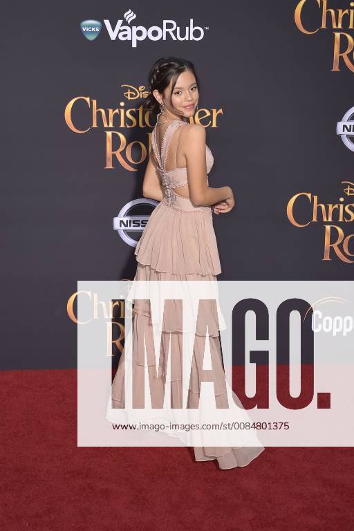 Jenna Ortega at the premiere of the movie Christopher Robin at Walt Disney Studios Burbank 30 07 2018 Foto:xD.xStarbuckx xFuturexImage