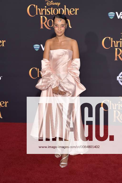 Rainy Milo at the premiere of the movie Christopher Robin at Walt Disney Studios Burbank 30 07 2018 Foto:xD.xStarbuckx xFuturexImage
