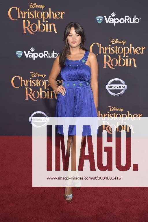Paula Garces at the premiere of the movie Christopher Robin at Walt Disney Studios Burbank 30 07 2018 Foto:xD.xStarbuckx xFuturexImage