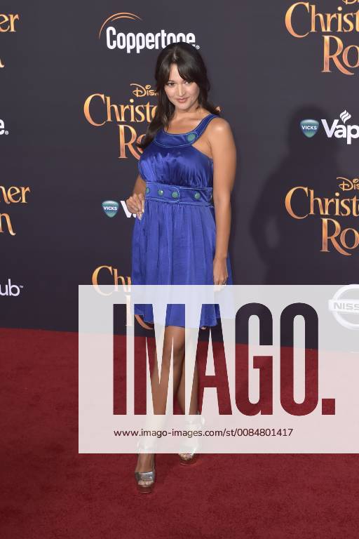 Paula Garces at the premiere of the movie Christopher Robin at Walt Disney Studios Burbank 30 07 2018 Foto:xD.xStarbuckx xFuturexImage