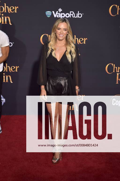 Teddi Mellencamp at the premiere of the movie Christopher Robin at Walt Disney Studios Burbank 30 07 2018 Foto:xD.xStarbuckx xFuturexImage