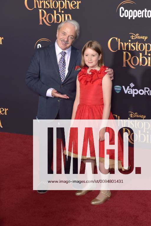 Jim Cummings and Bronte Carmichael at the premiere of the movie Christopher Robin at Walt Disney Studios Burbank 30 07 2018 Foto:xD.xStarbuckx xFuturexImage