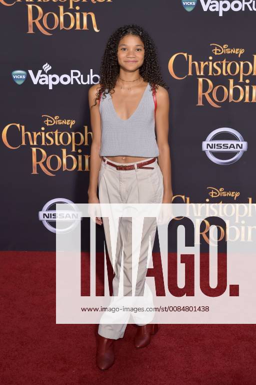 Kylee Russell at the premiere of the movie Christopher Robin at Walt Disney Studios Burbank 30 07 2018 Foto:xD.xStarbuckx xFuturexImage