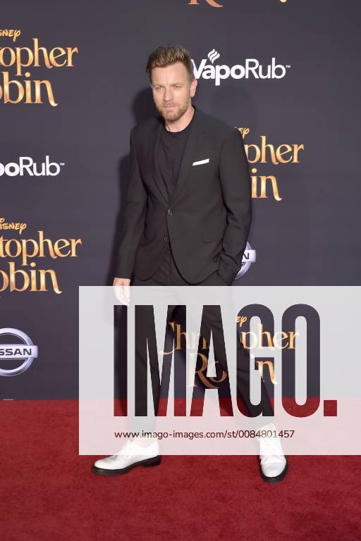 Ewan McGregor at the premiere of the movie Christopher Robin at Walt Disney Studios Burbank 30 07 2018 Foto:xD.xStarbuckx xFuturexImage