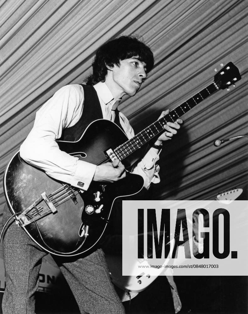 The Rolling Stones (Bill Wyman, 4th National Jazz and Blues Festival, Richmond, London) 1964 Photo by Brian Foskett