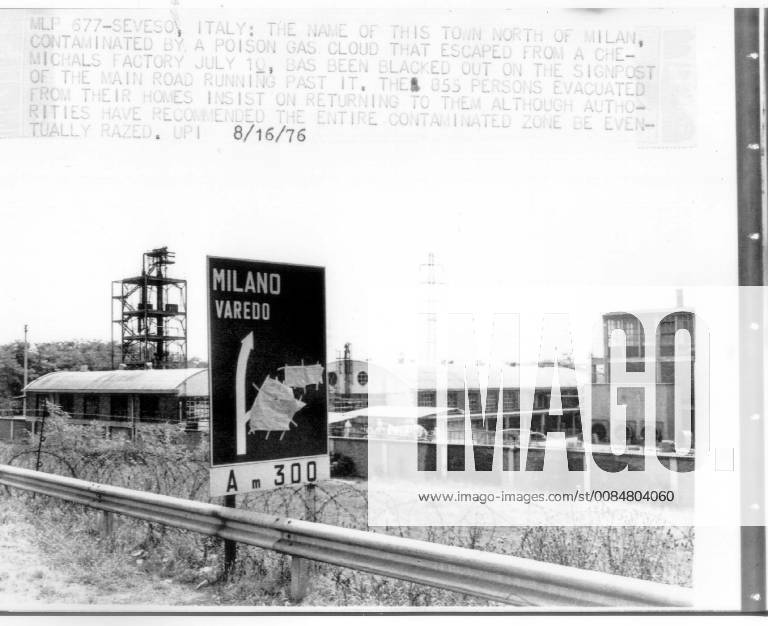 Spcl request newspaper Echo accident SEVESO 25 08 76 x559770x