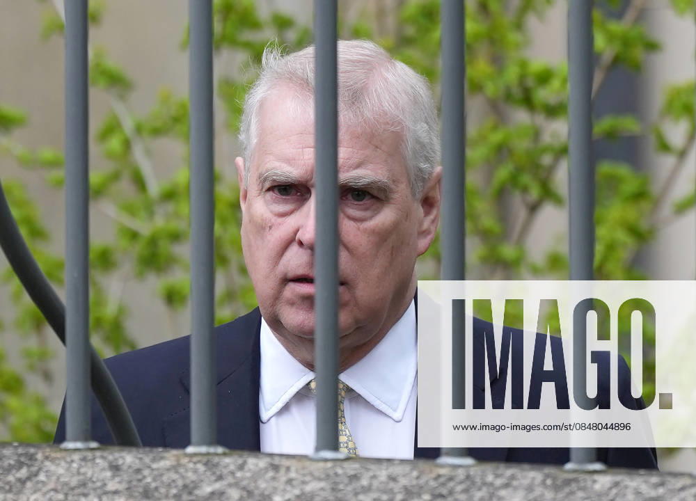 Andrew Mountbatten-Windsor is arrested On the day that Andrew Mountbatten-Windsor is arrested, he is pictured here as Prince Andrew attending Easter Service at St. Georges Chapel, Windsor Castle, Windsor, Berkshire, UK, on the 31st March 2024. Picture by James Whatling Windsor St George s Chapel Berkshire United Kingdom WHA-0740-0038