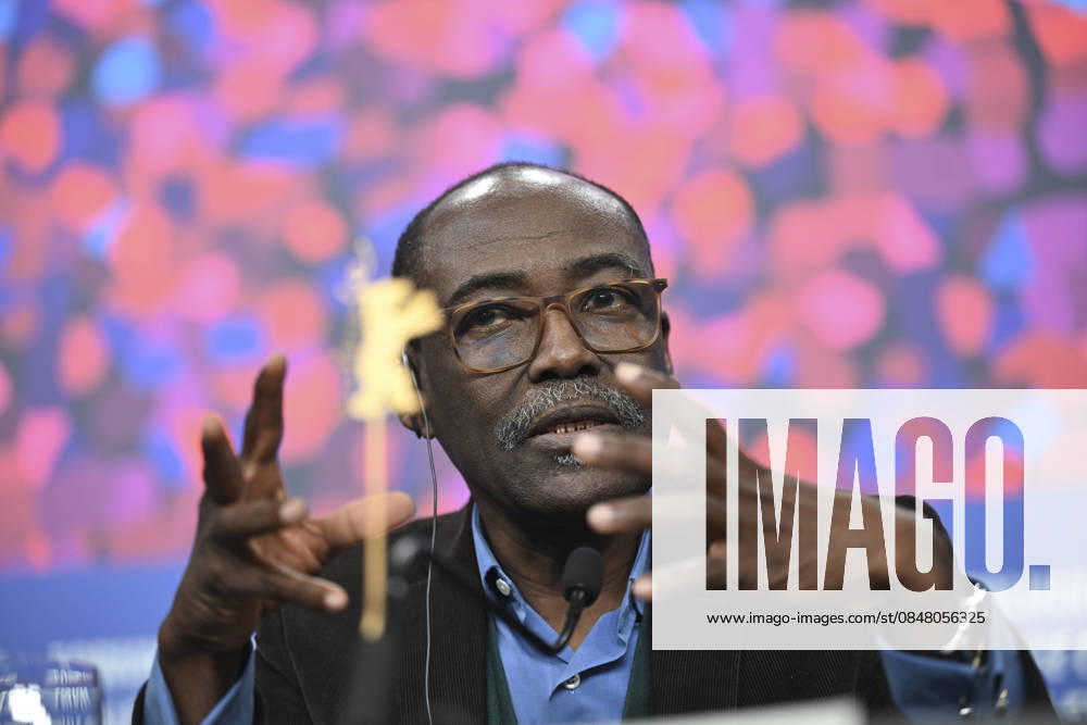 76th Berlin International Film Festival BERLIN, GERMANY - FEBRUARY 19: Director Mahamat Saleh Haroun of Soumsoum, La Nuit Des Astres (Soumsoum, The Night Of The Stars) attends press conference during the 76th Berlinale in Berlin, Germany, on February 19, 2026. Halil Sagirkaya Anadolu Berlin Germany. Editorial use only. Please get in touch for any other usage.
